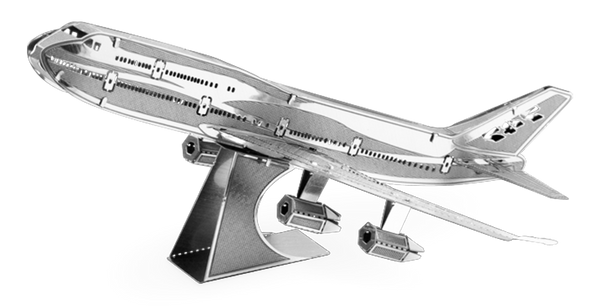 Boeing 747 1-Sheet Steel Model Kit