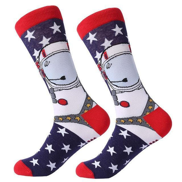 Titan American Astronaut Adult-Size Crew Socks