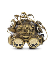 Steampunk half mask – Mad Scientist Helmet