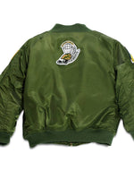 Kid's Green Flight Jacket