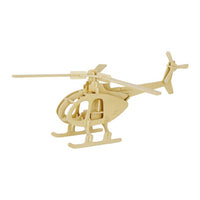 Helicopter, 3D wooden puzzle